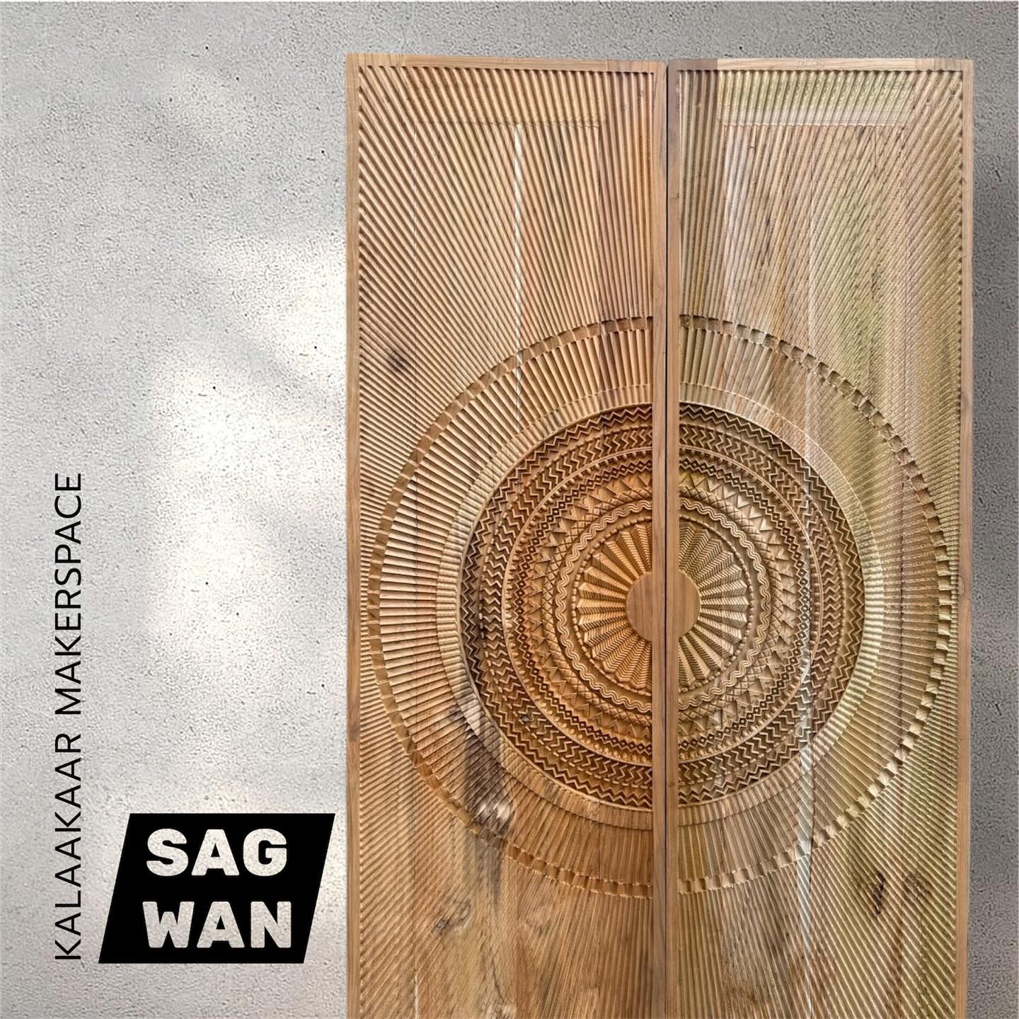 Sagwan Door in Teak Wood. #CNCWoodPanelsāØ#WoodCNCD…